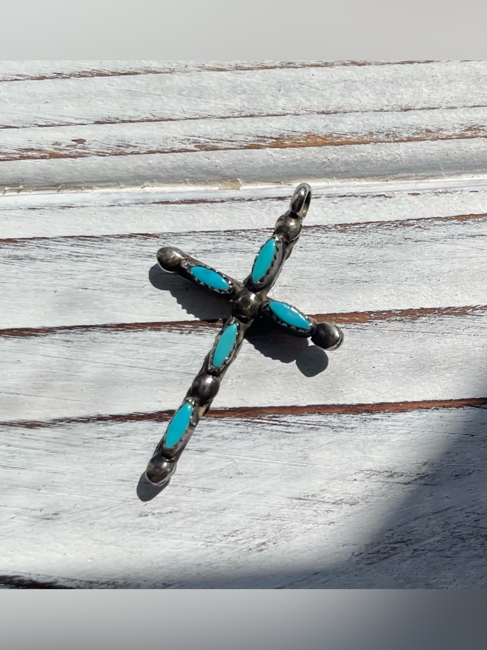 Sterling Silver Reversible Cross Pendant